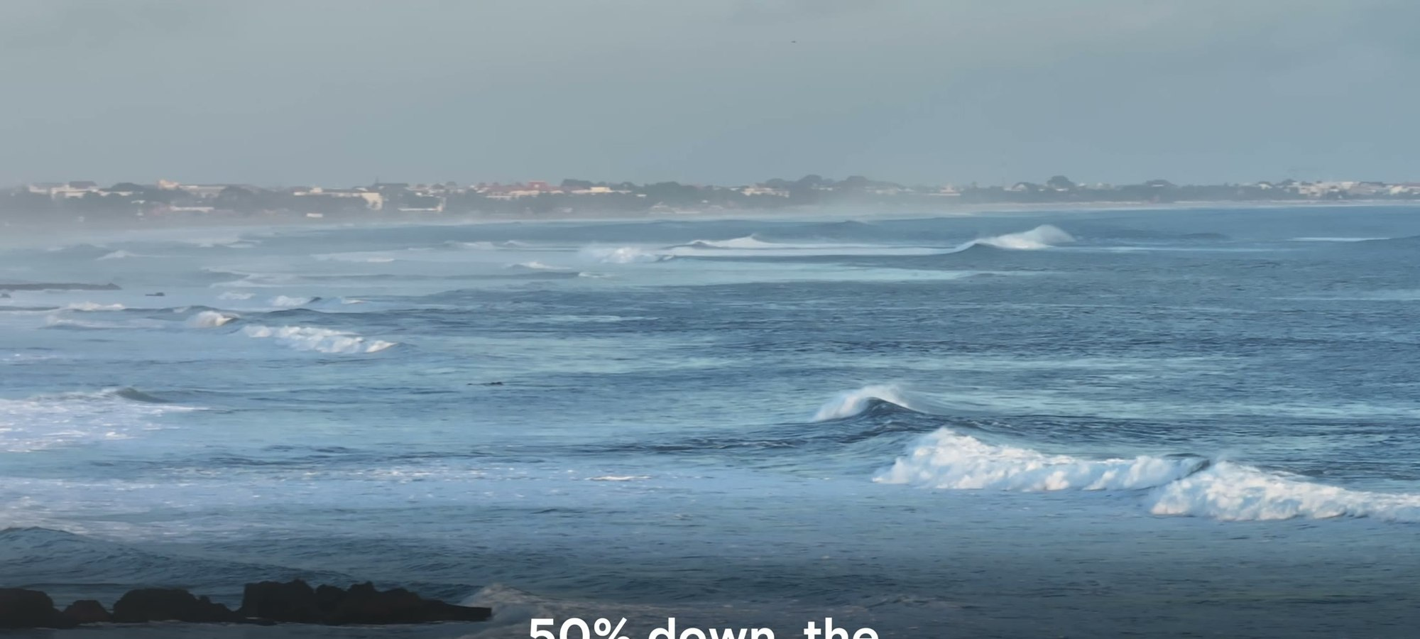 Surf break off the Seseh coast